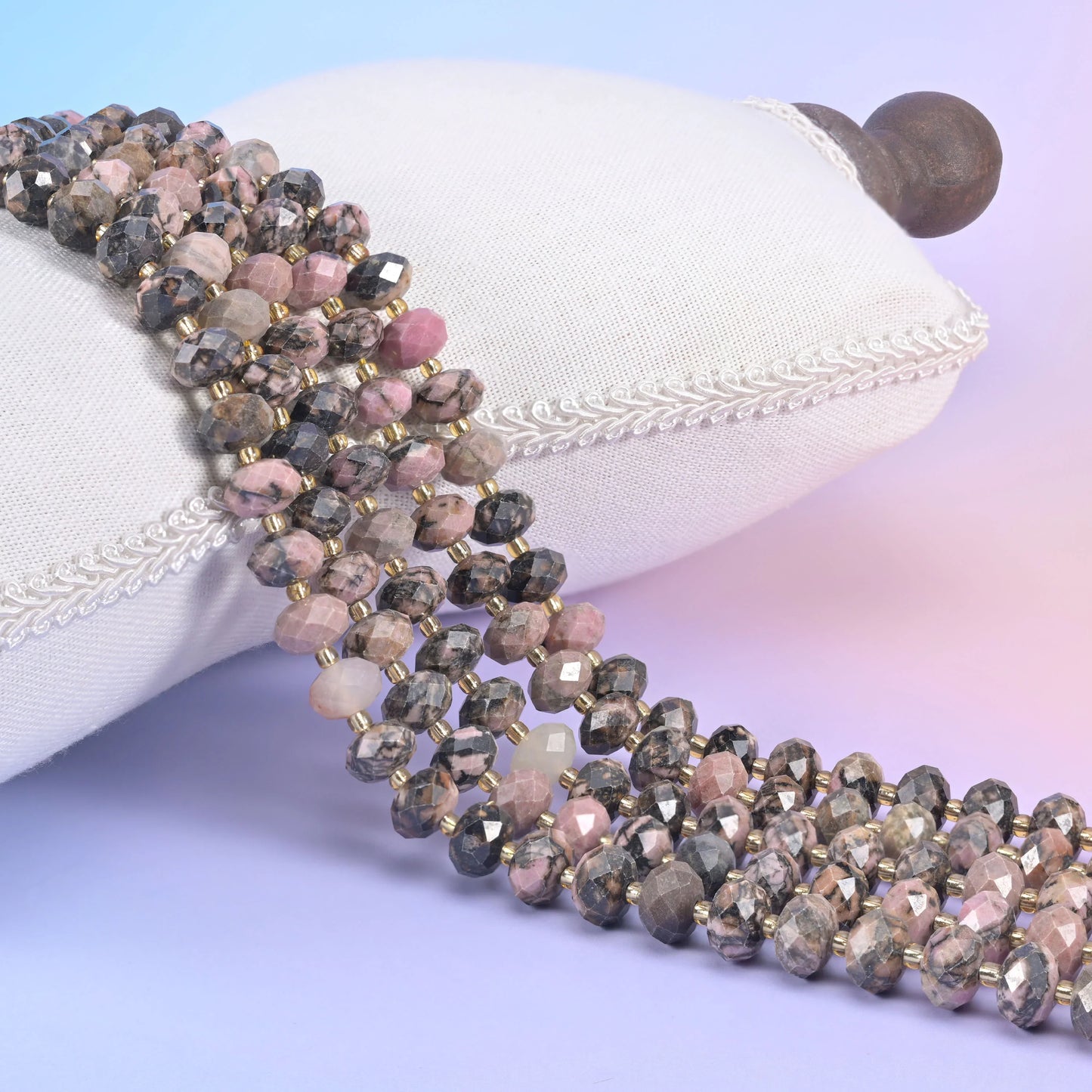 Natural Gemstone Faceted Rondelle Beads - Size 6x10mm - Jewelry Making Beads - 15.5 Inches Strand Length - S1 - Mycrazycrystal