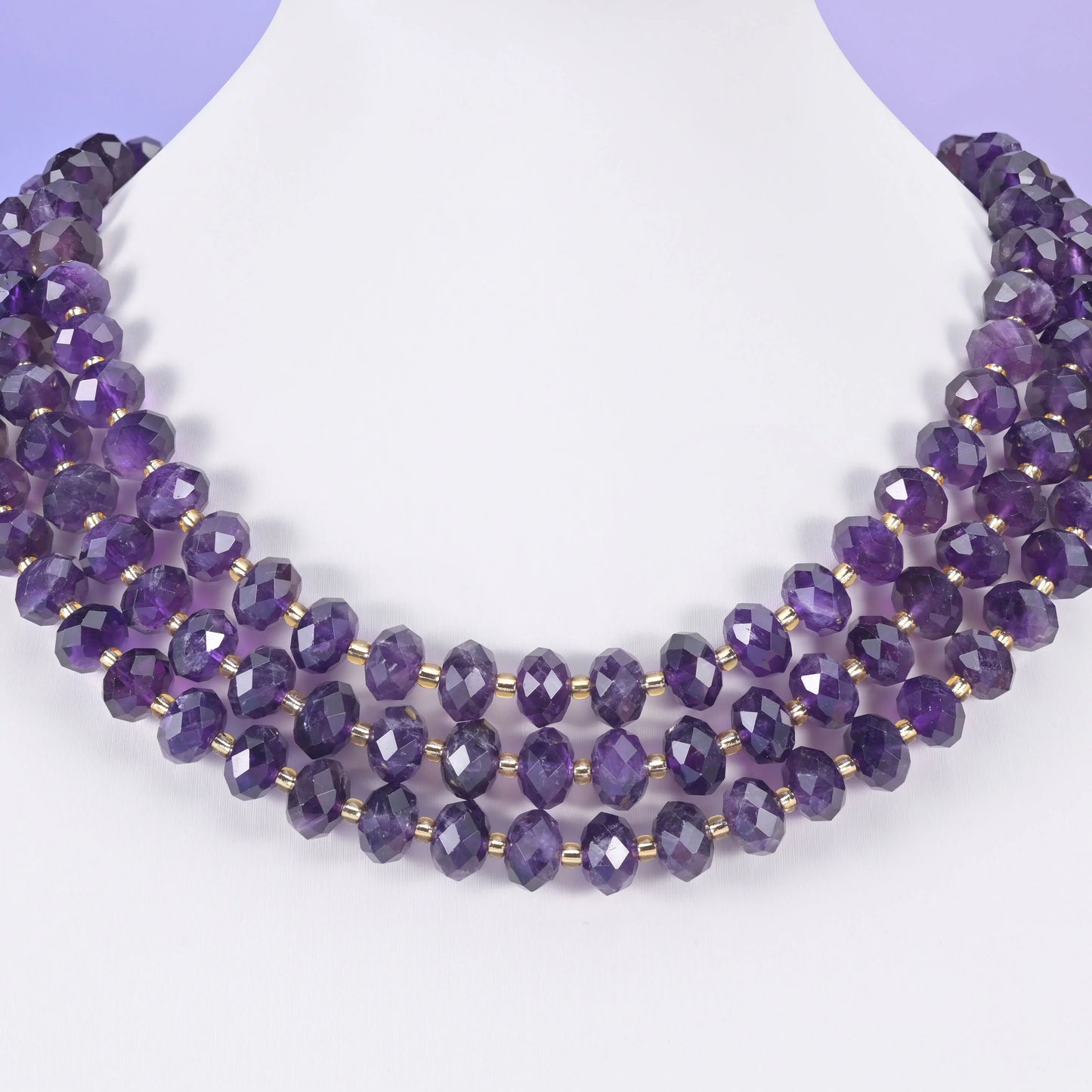 Natural Gemstone Faceted Rondelle Beads - Size 6x10mm - Jewelry Making Beads - 15.5 Inches Strand Length - S1 - Mycrazycrystal