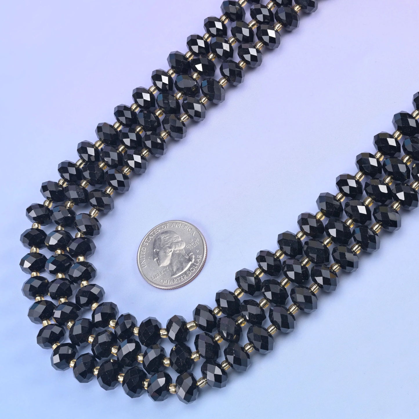 Natural Gemstone Faceted Rondelle Beads - Size 6x10mm - Jewelry Making Beads - 15.5 Inches Strand Length - S1 - Mycrazycrystal
