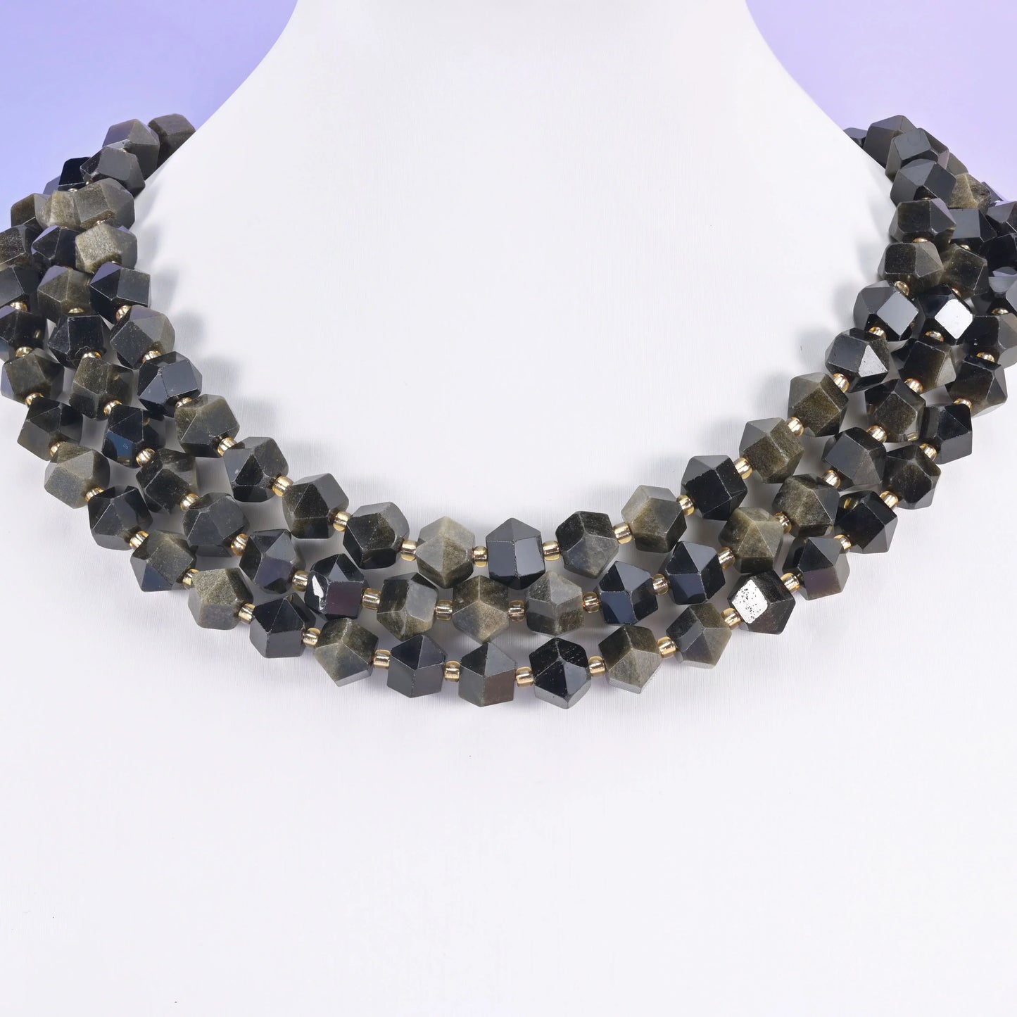 Diamond Rhombus Faceted 8 Sides Beads - Size 10mm - Jewelry Making - 15.5 Inches Strand Length - S7 - Mycrazycrystal