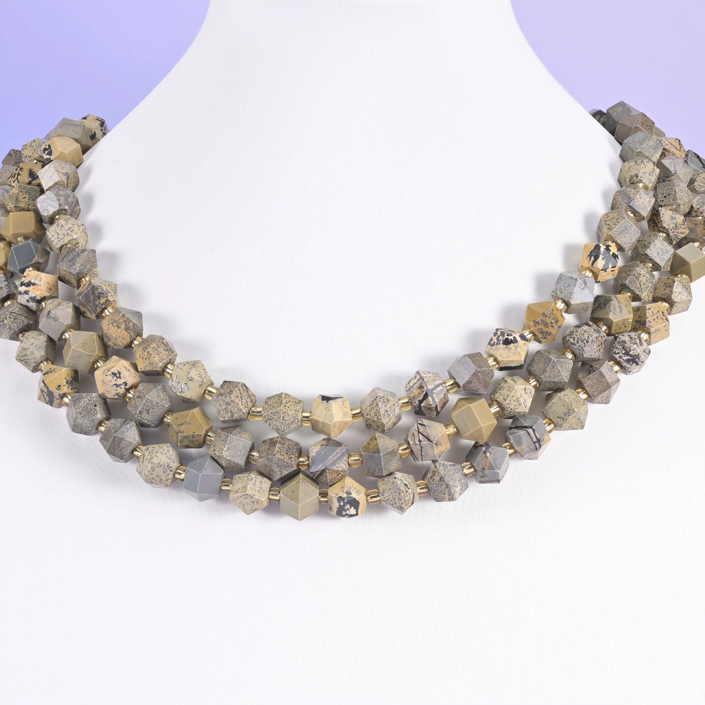 10mm Diamond Rhombus Faceted 8 Sides Beads - Jewelry Making - 15.5 Inches Strand Length - S1 - Mycrazycrystal