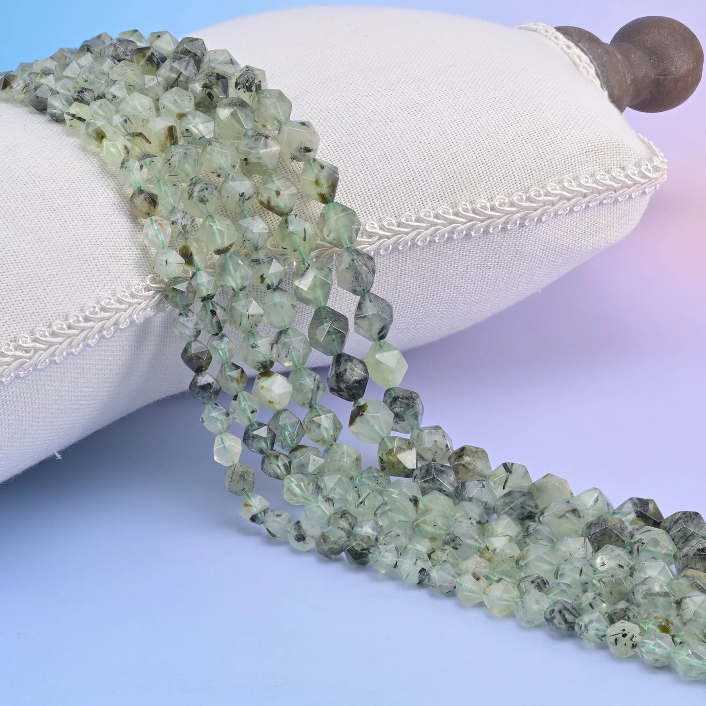 Natural Gemstone Diamond Star Cut Beads, Size 6mm, 8mm, 10mm - S1 - Mycrazycrystal