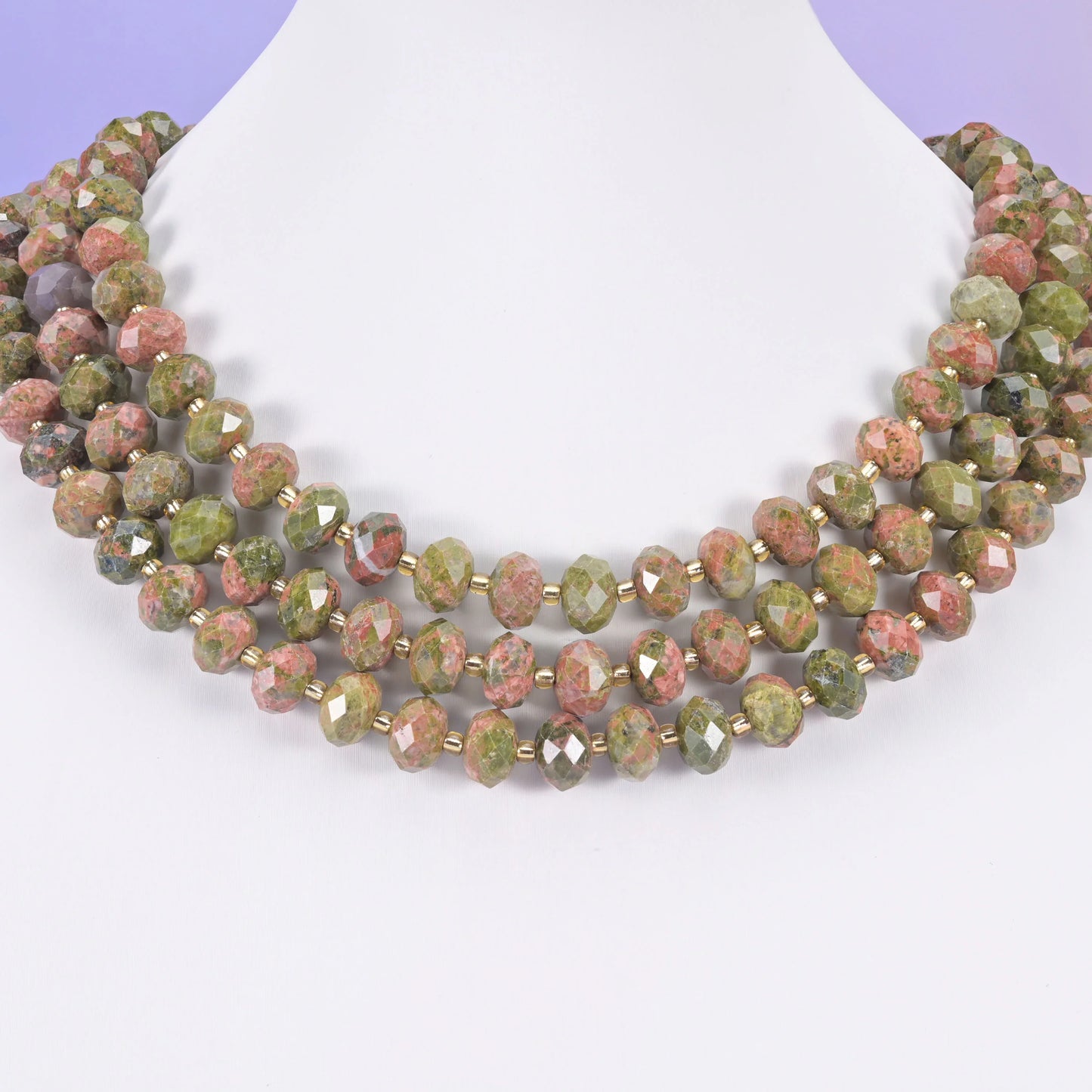 Natural Gemstone Faceted Rondelle Beads - Size 6x10mm - Jewelry Making Beads - 15.5 Inches Strand Length - S1 - Mycrazycrystal