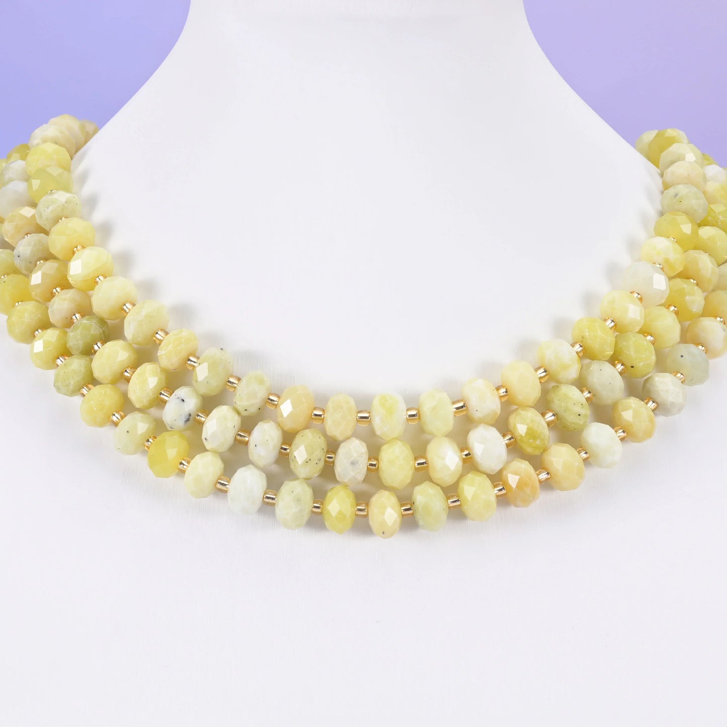 Natural Gemstone Faceted Rondelle Beads - Size 6x10mm - Jewelry Making Beads - 15.5 Inches Strand Length - S1 - Mycrazycrystal