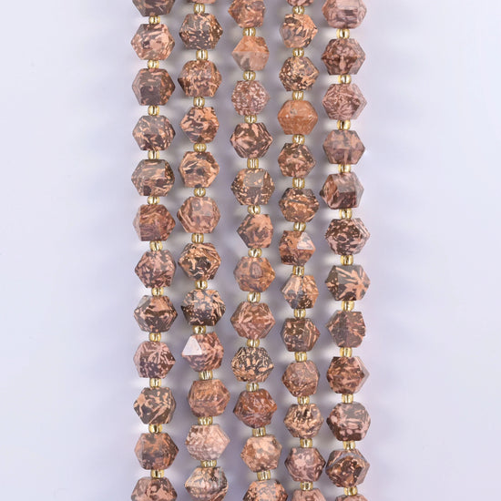 10mm Diamond Rhombus Faceted 8 Sides Beads - Jewelry Making - 15.5 Inches Strand Length - S4 - Mycrazycrystal