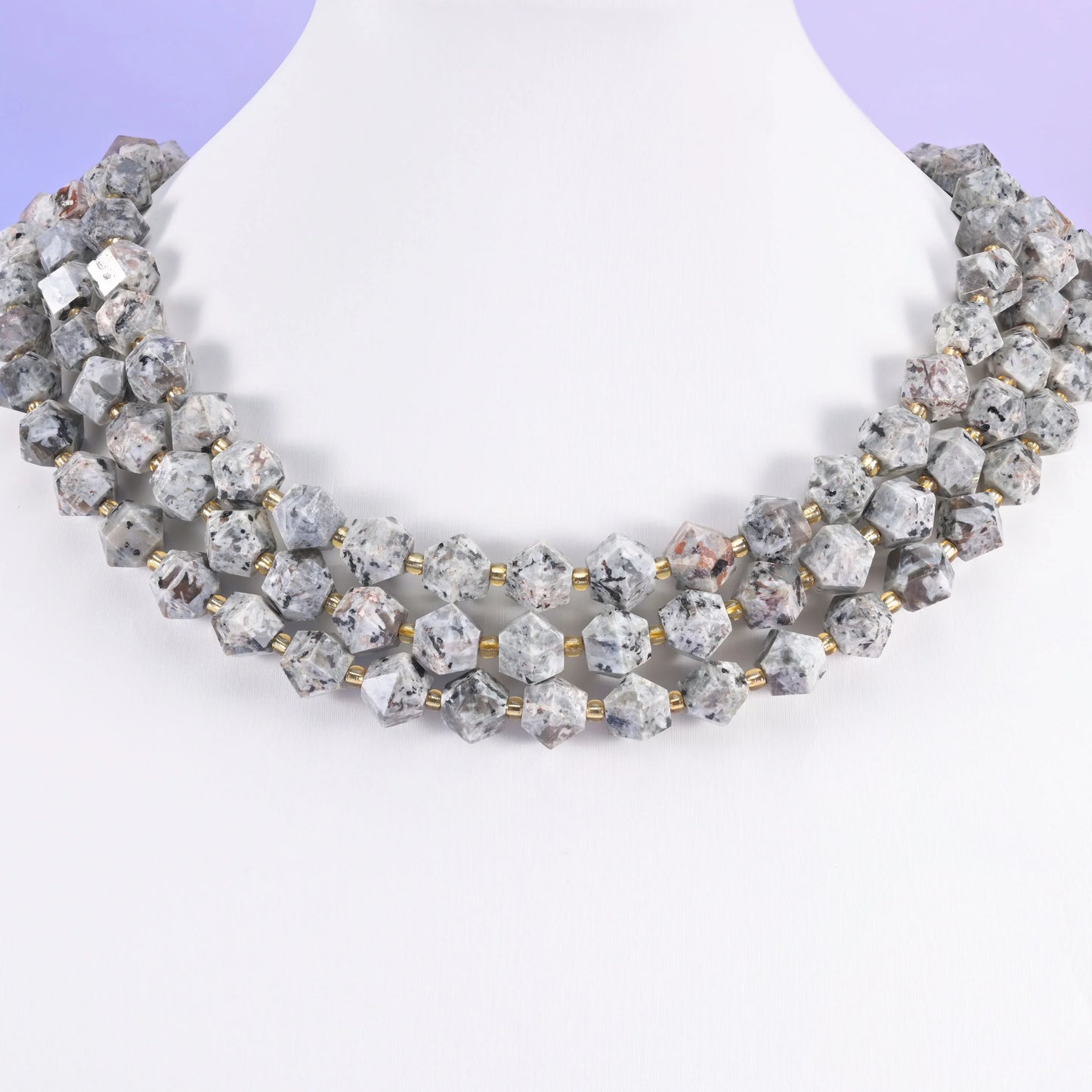 Diamond Rhombus Faceted 8 Sides Beads - Size 10mm - Jewelry Making - 15.5 Inches Strand Length - S6 - Mycrazycrystal