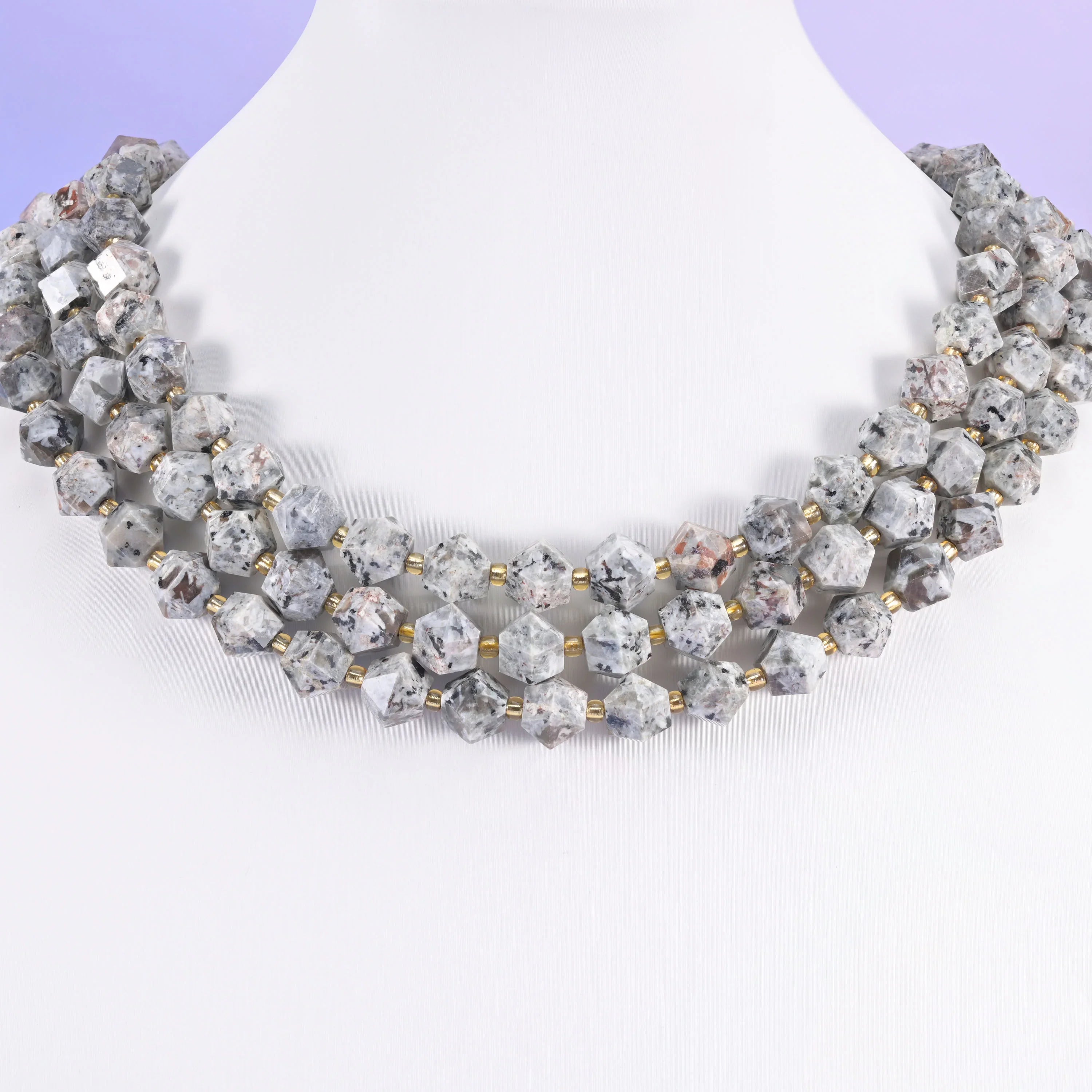 Diamond Rhombus Faceted 8 Sides Beads - Size 10mm - Jewelry Making - 15.5 Inches Strand Length - S6 - Mycrazycrystal