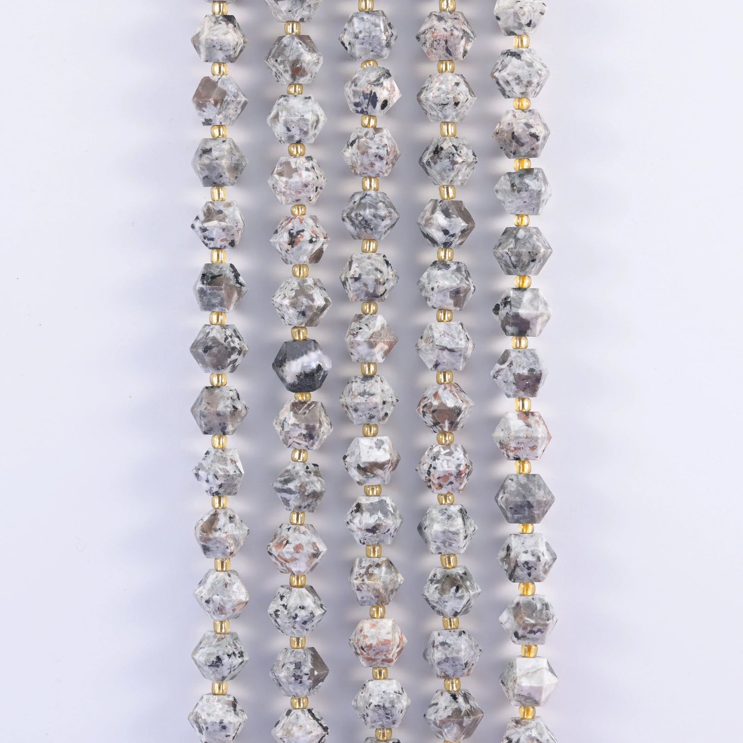 Diamond Rhombus Faceted 8 Sides Beads - Size 10mm - Jewelry Making - 15.5 Inches Strand Length - S6 - Mycrazycrystal