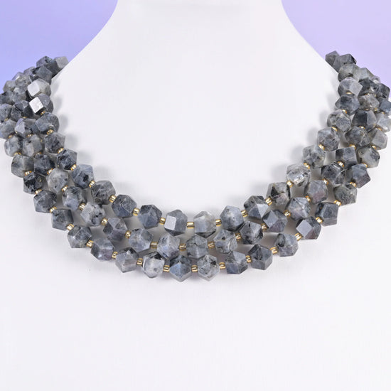 Diamond Rhombus Faceted 8 Sides Beads - Size 10mm - Jewelry Making - 15.5 Inches Strand Length - S6 - Mycrazycrystal