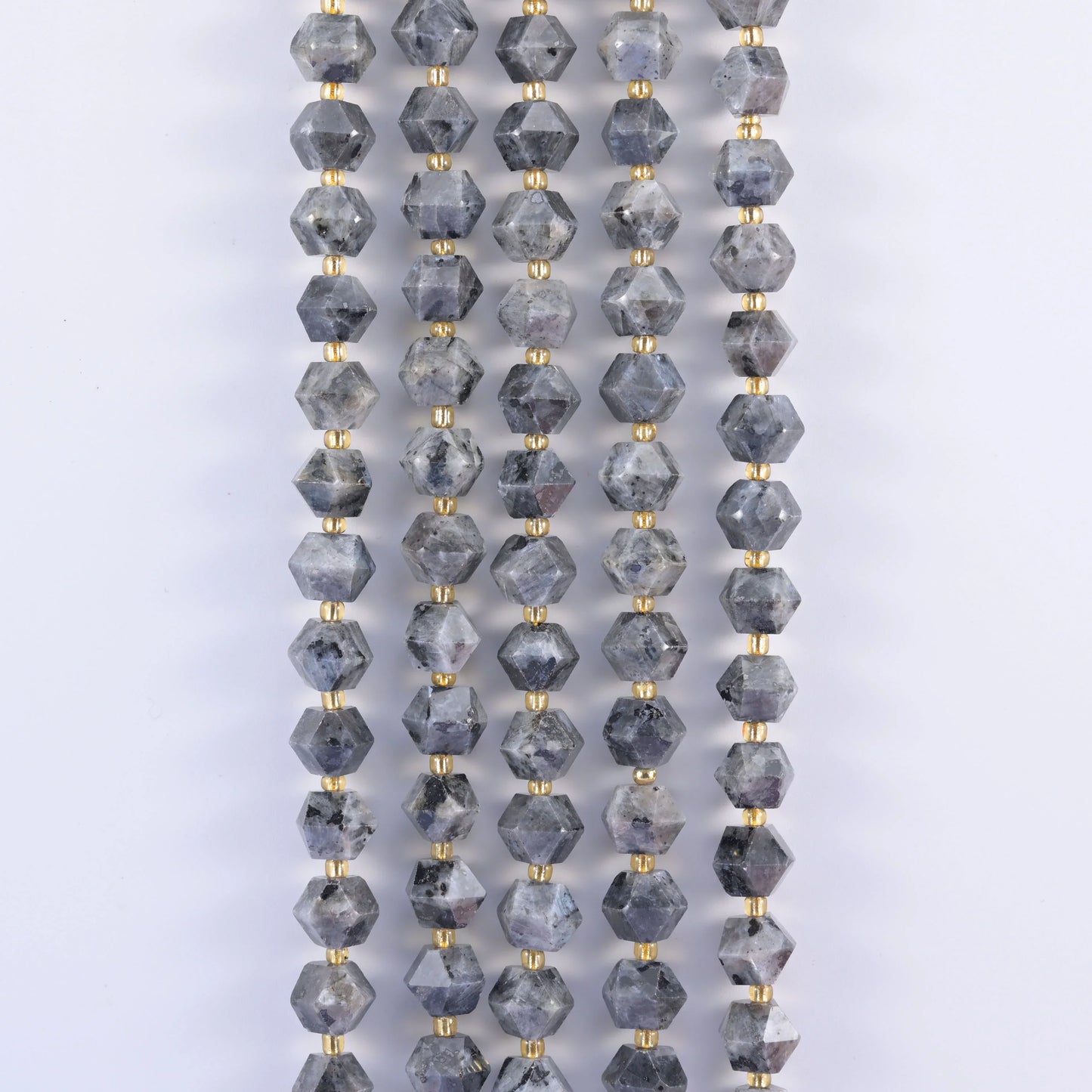 Diamond Rhombus Faceted 8 Sides Beads - Size 10mm - Jewelry Making - 15.5 Inches Strand Length - S6 - Mycrazycrystal