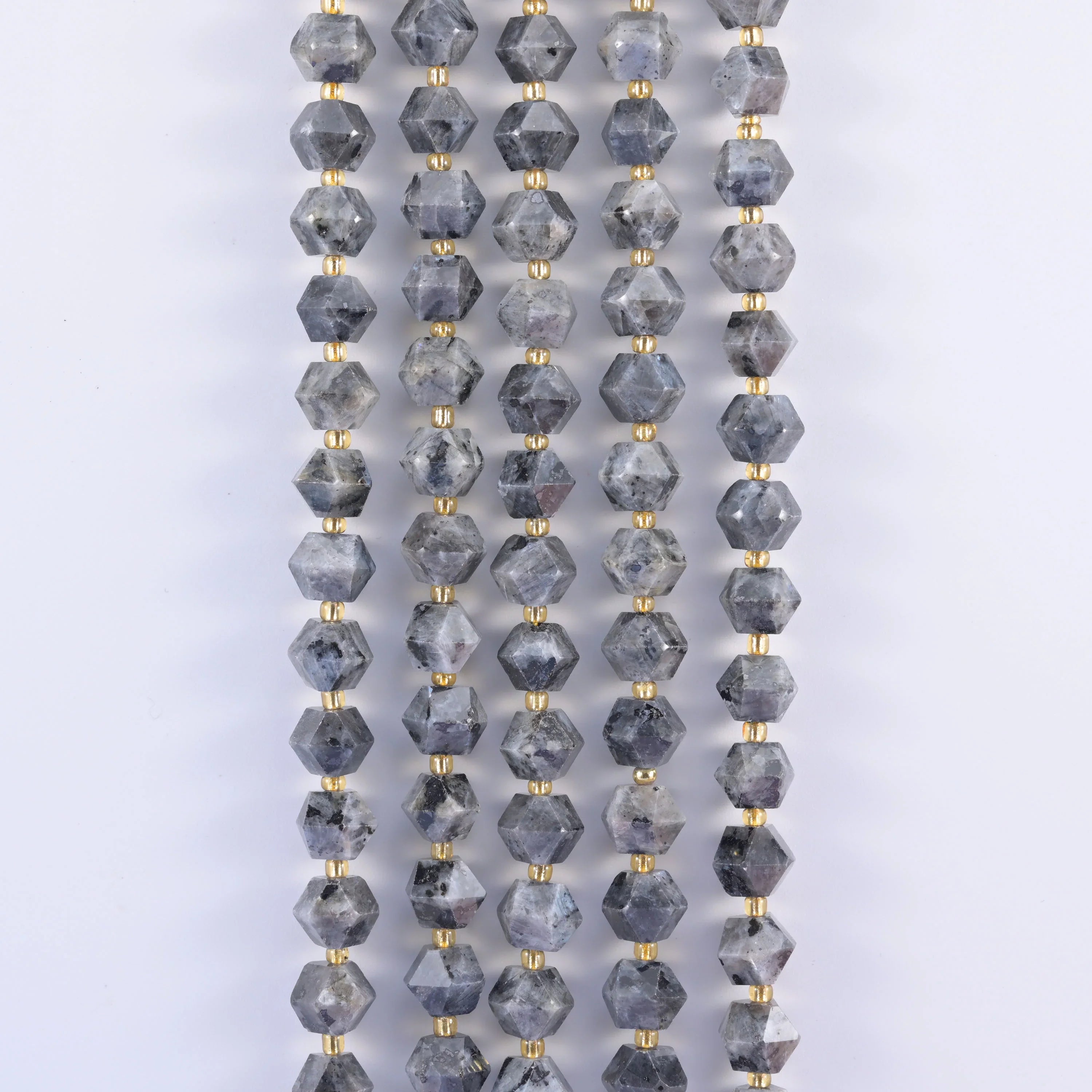 Diamond Rhombus Faceted 8 Sides Beads - Size 10mm - Jewelry Making - 15.5 Inches Strand Length - S6 - Mycrazycrystal