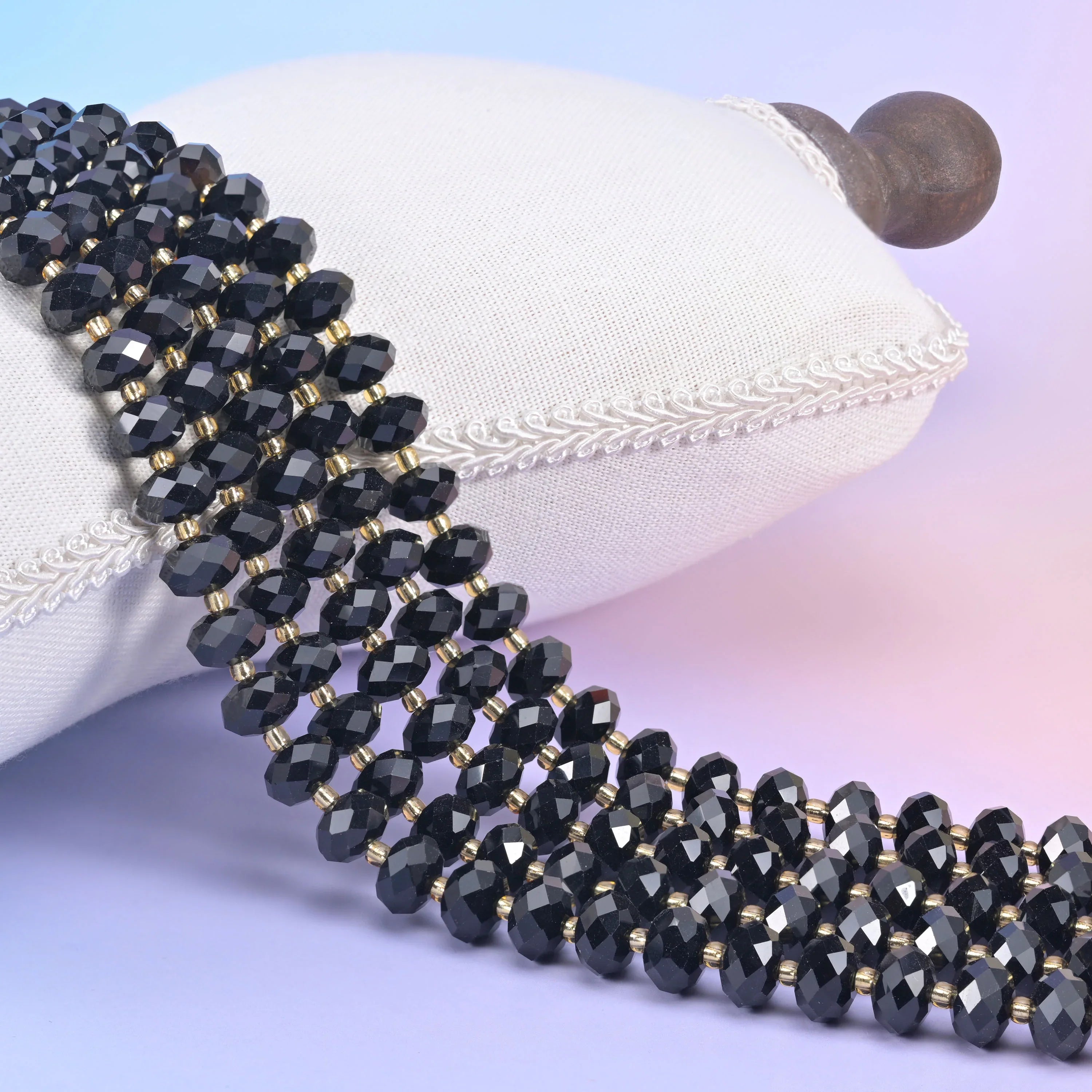 Natural Gemstone Faceted Rondelle Beads - Size 6x10mm - Jewelry Making Beads - 15.5 Inches Strand Length - S1 - Mycrazycrystal