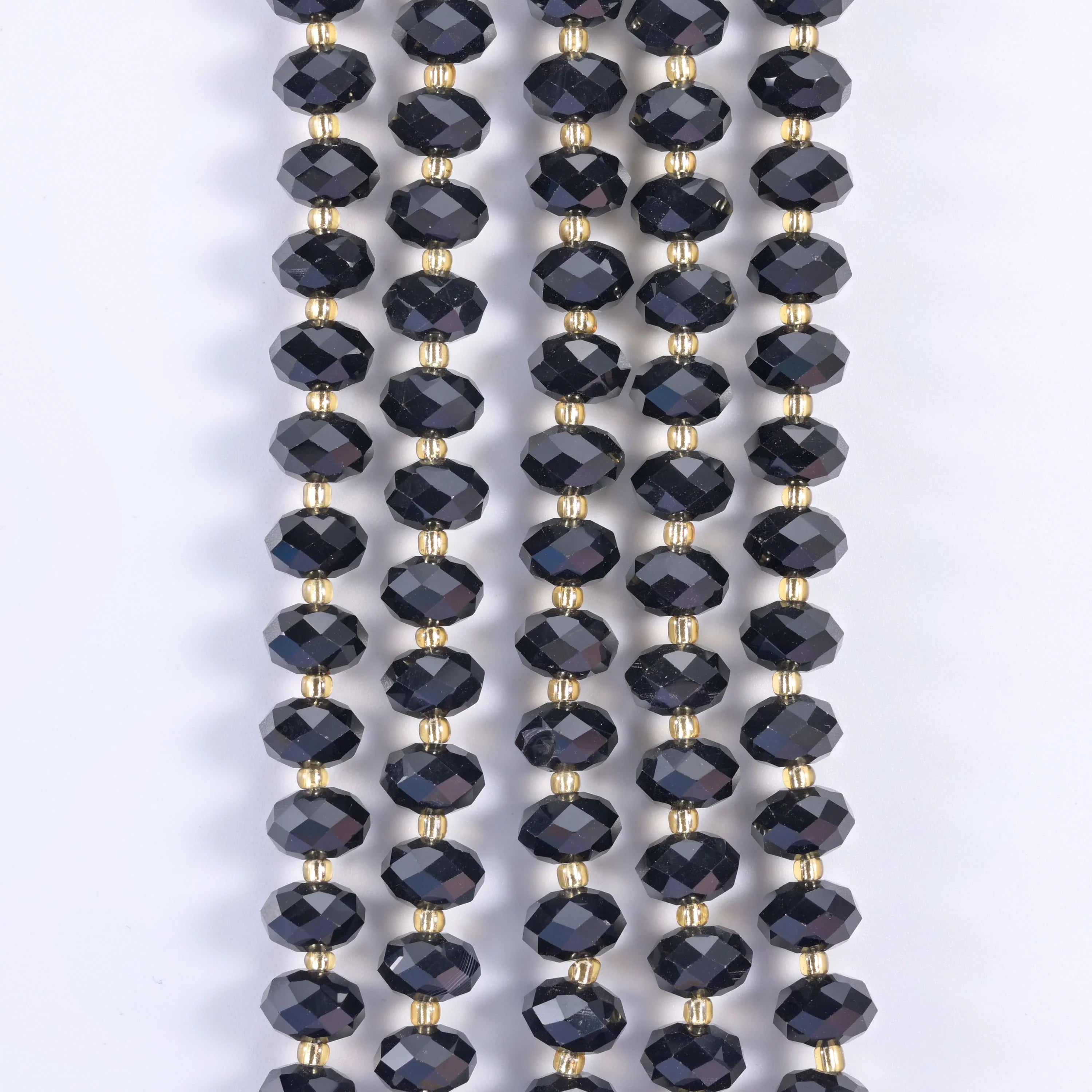 Natural Gemstone Faceted Rondelle Beads - Size 6x10mm - Jewelry Making Beads - 15.5 Inches Strand Length - S1 - Mycrazycrystal