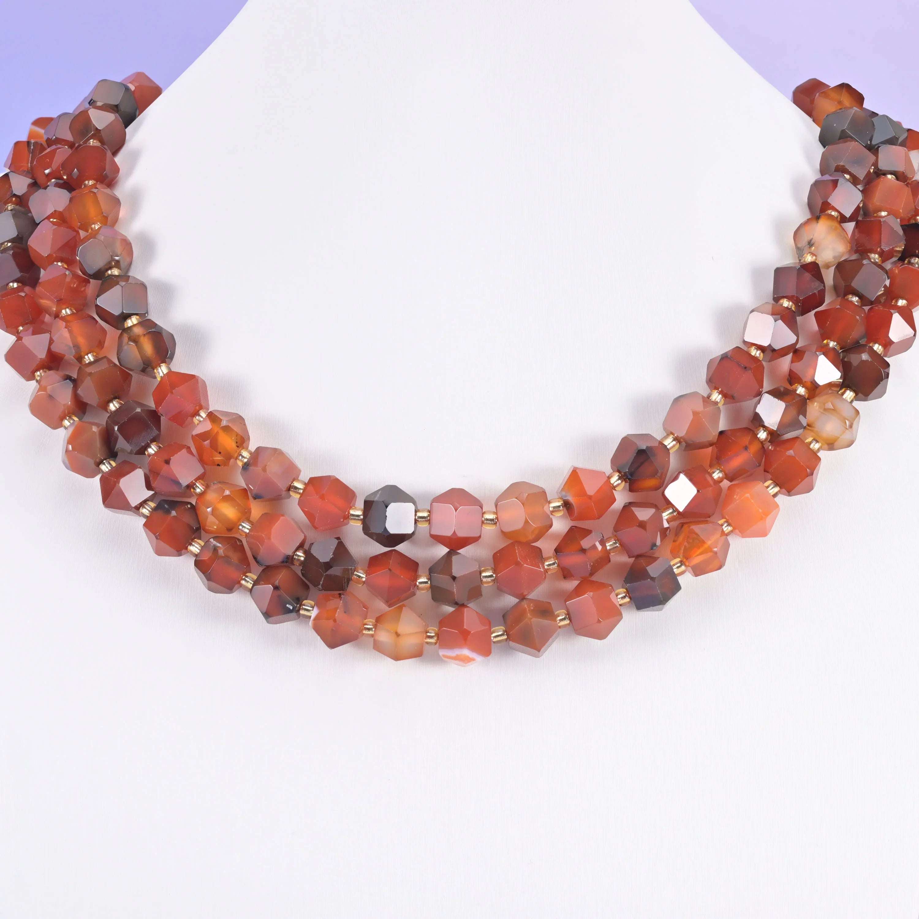 Diamond Rhombus Faceted 8 Sides Beads - Size 10mm - Jewelry Making - 15.5 Inches Strand Length - S7 - Mycrazycrystal