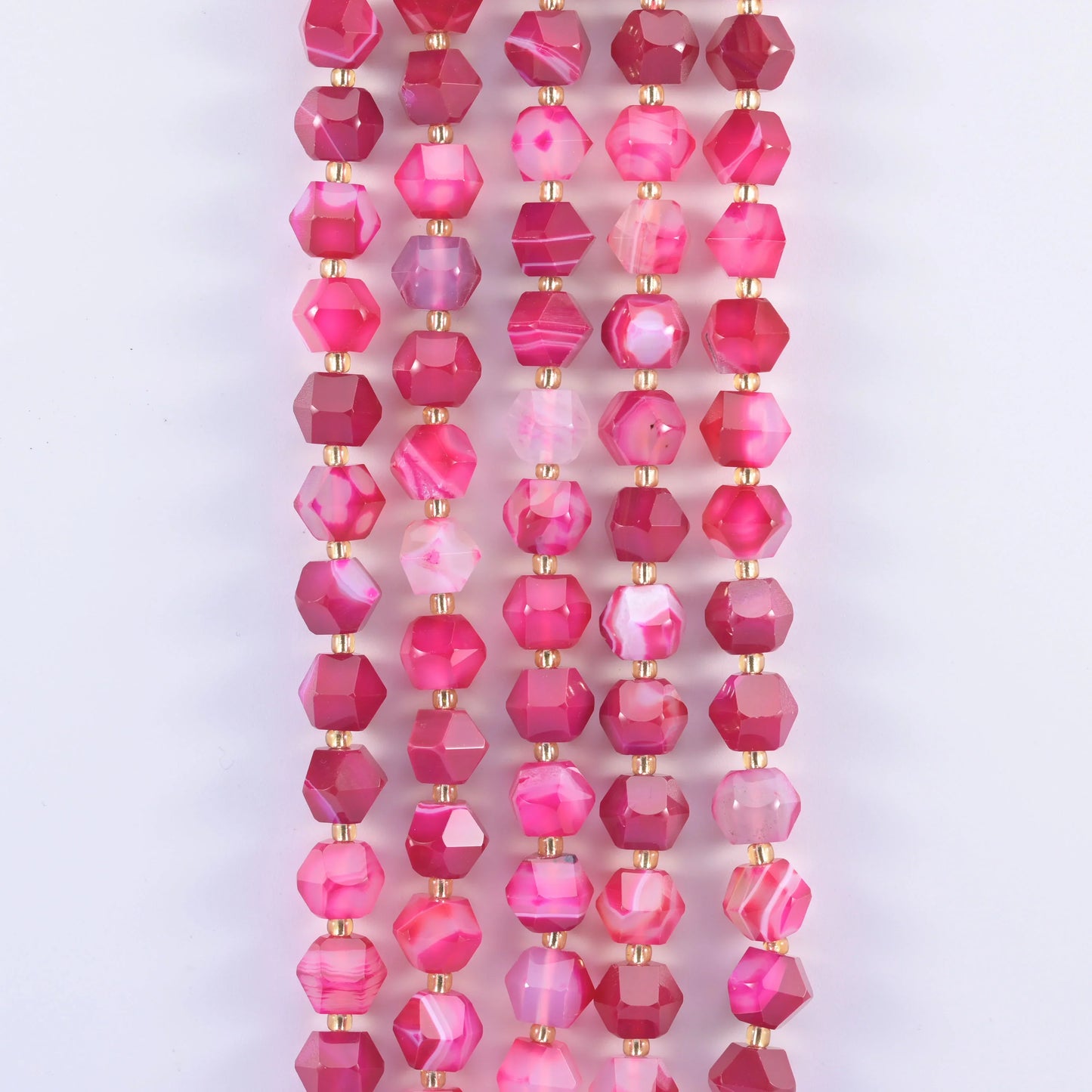 Diamond Rhombus Faceted 8 Sides Beads - Size 10mm - Jewelry Making - 15.5 Inches Strand Length - S6 - Mycrazycrystal