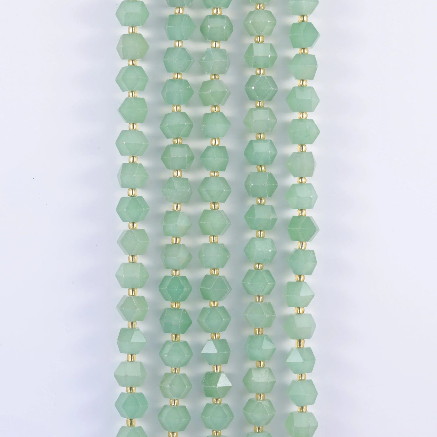 Diamond Rhombus Faceted 8 Sides Beads - Size 10mm - Jewelry Making - 15.5 Inches Strand Length - S6 - Mycrazycrystal