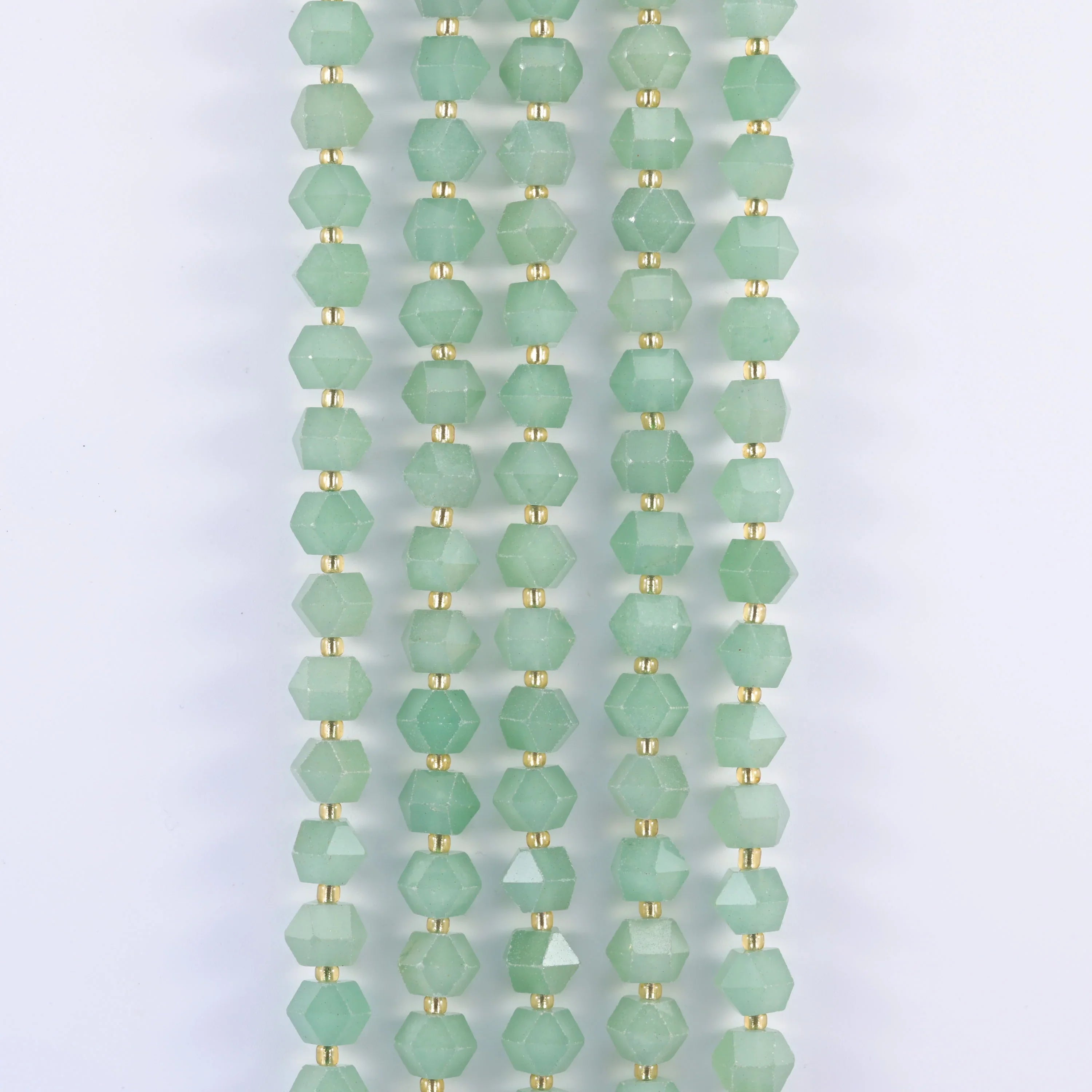 Diamond Rhombus Faceted 8 Sides Beads - Size 10mm - Jewelry Making - 15.5 Inches Strand Length - S6 - Mycrazycrystal