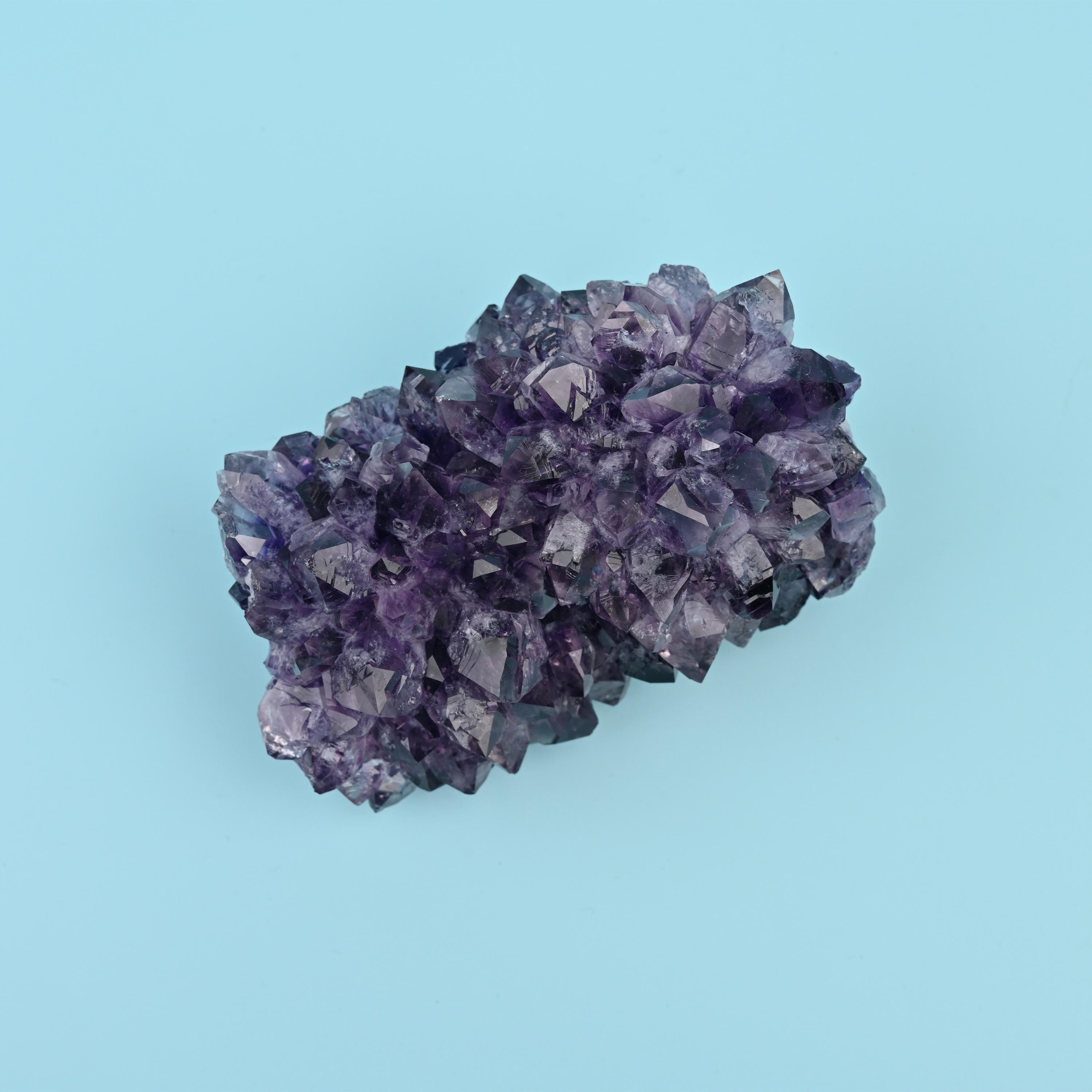 Natural AAA Amethyst Purple Cluster, Raw Amethyst Quartz Cluster, Amethyst Specimens Crystal Stone