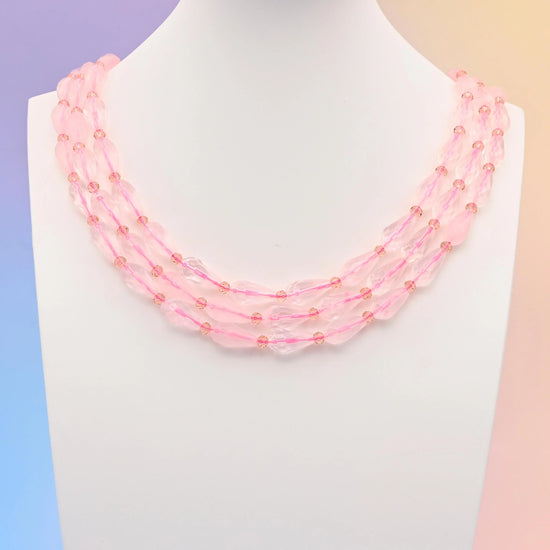 Natural Rose Quartz Faceted Teardrop Gemstone Beads, Bead Size 16x8mm Faceted Beads, DIY Jewelry Making Beads, 15.5 Inches Per Strand - Mycrazycrystal