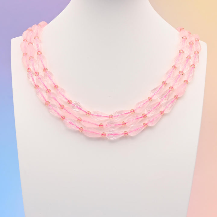 Natural Rose Quartz Faceted Teardrop Gemstone Beads, Bead Size 16x8mm Faceted Beads, DIY Jewelry Making Beads, 15.5 Inches Per Strand