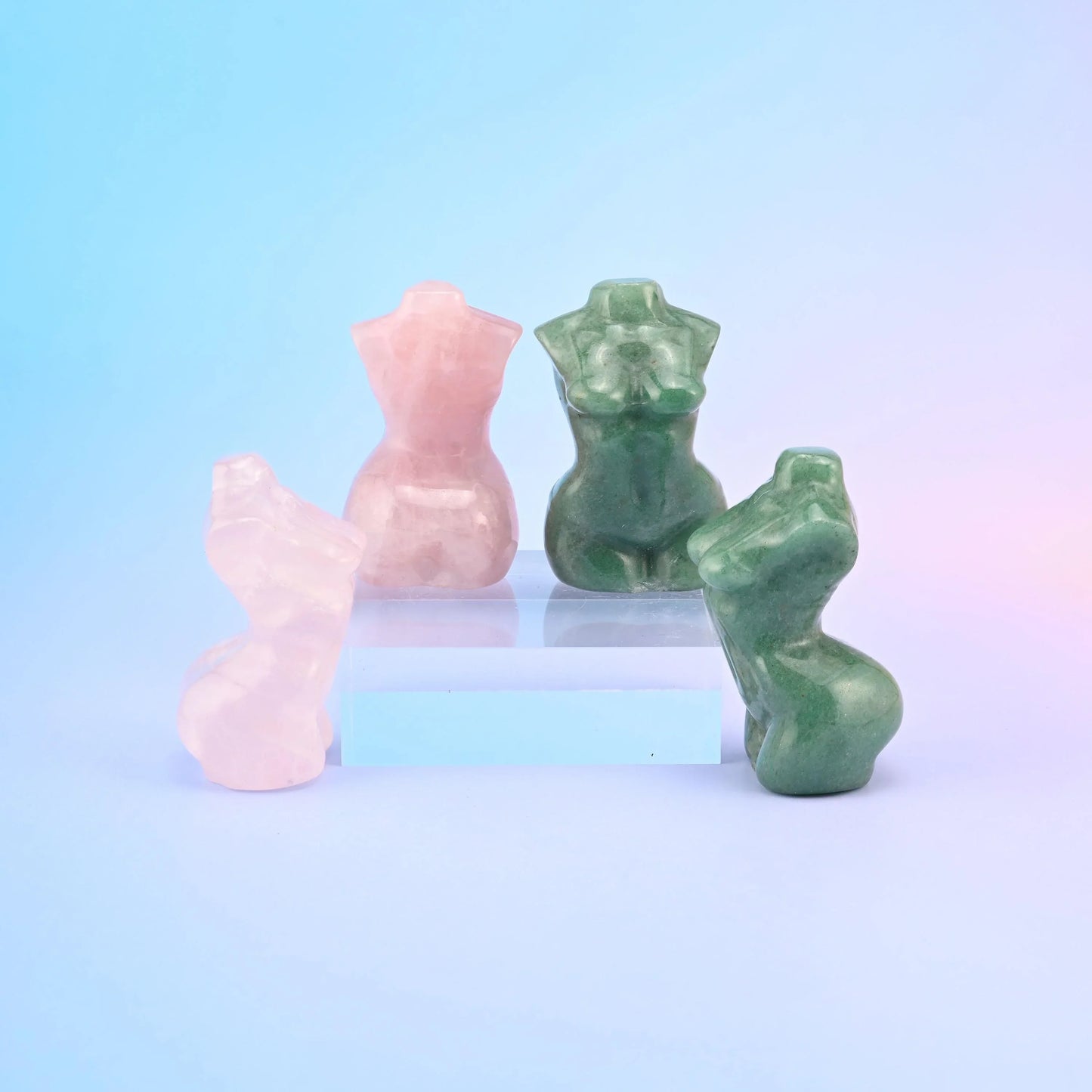 2" Goddess Small Crystal Carving, Goddess Gemstone Figurine, Home Decoration, Gift for Everyone - Mycrazycrystal