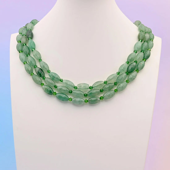 Natural Green Strawberry Quartz Smooth Barrel Gemstone Beads, Size 13x8mm Barrel Beads, DIY Jewelry Making Beads, 15.5 Inches Per Strand - Mycrazycrystal