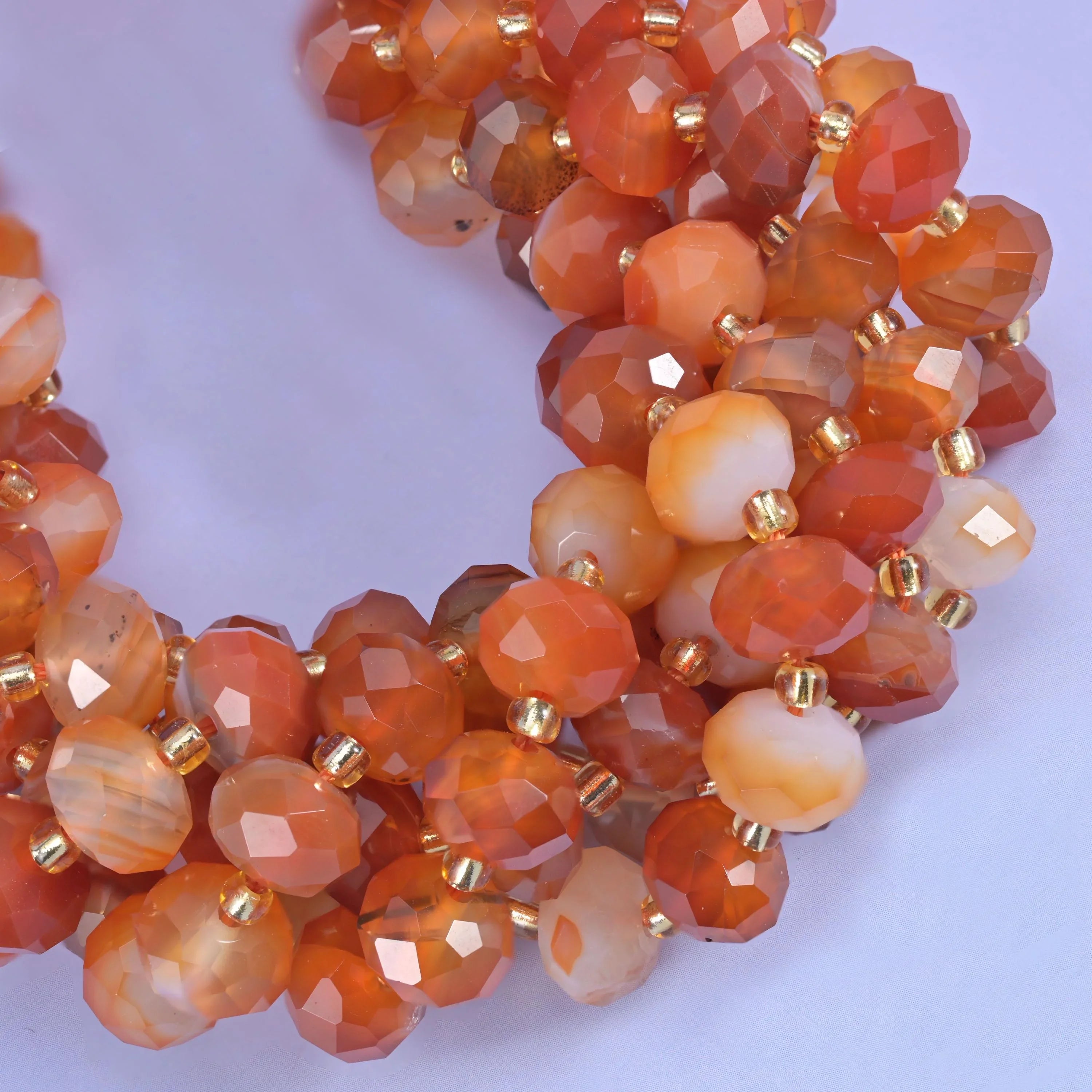 Dyed Red Strip Agate Faceted Rondelle Beads Size 6x10mm Jewelry Making 15.5 Inch Strand