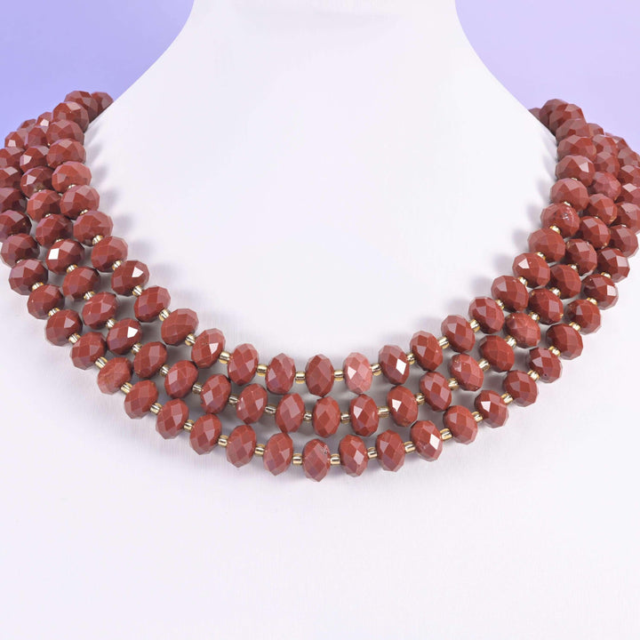 Red Jasper Faceted Rondelle Beads Size 6x10mm Jewelry Making 15.5 Inch Strand
