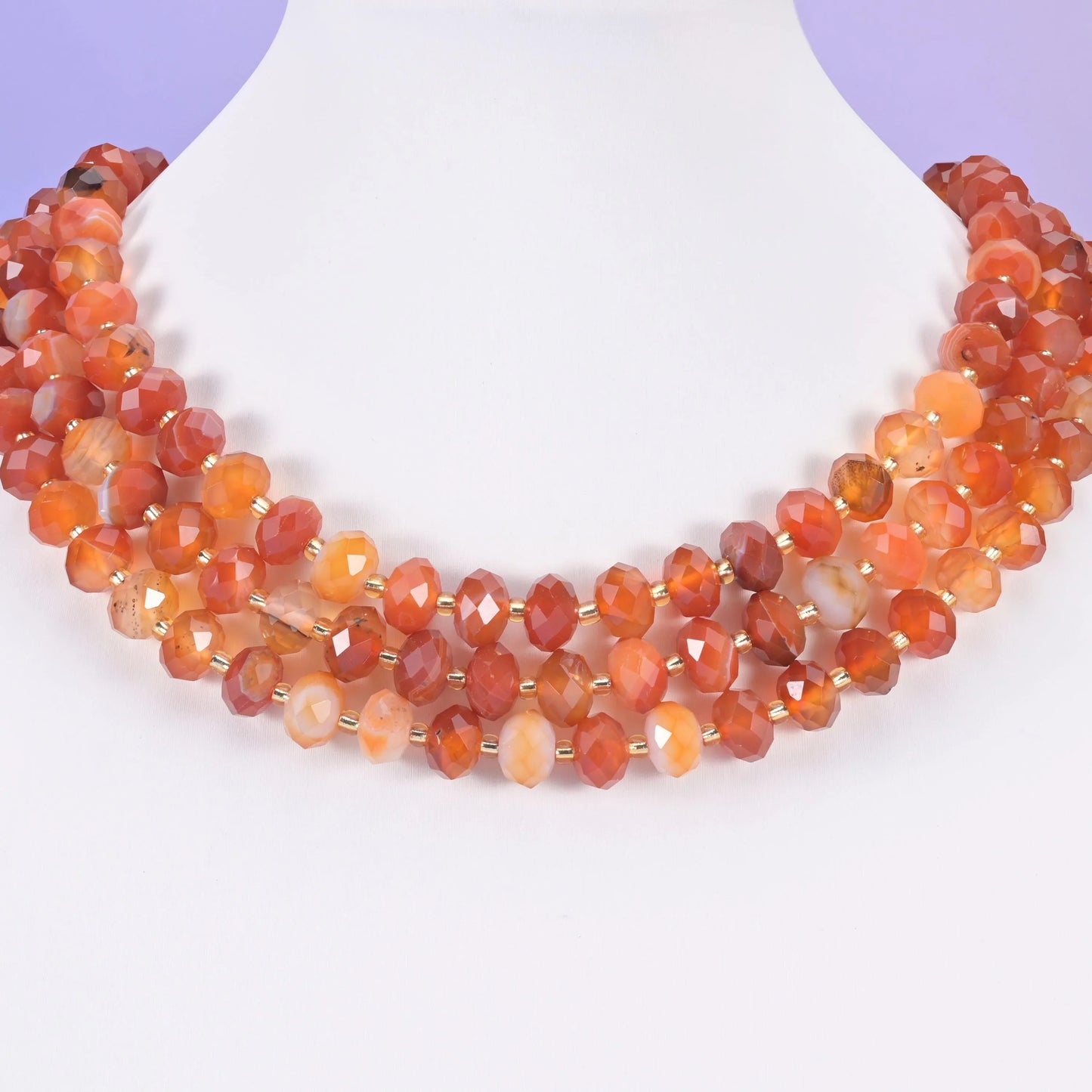 Dyed Red Strip Agate Faceted Rondelle Beads Size 6x10mm Jewelry Making 15.5 Inch Strand