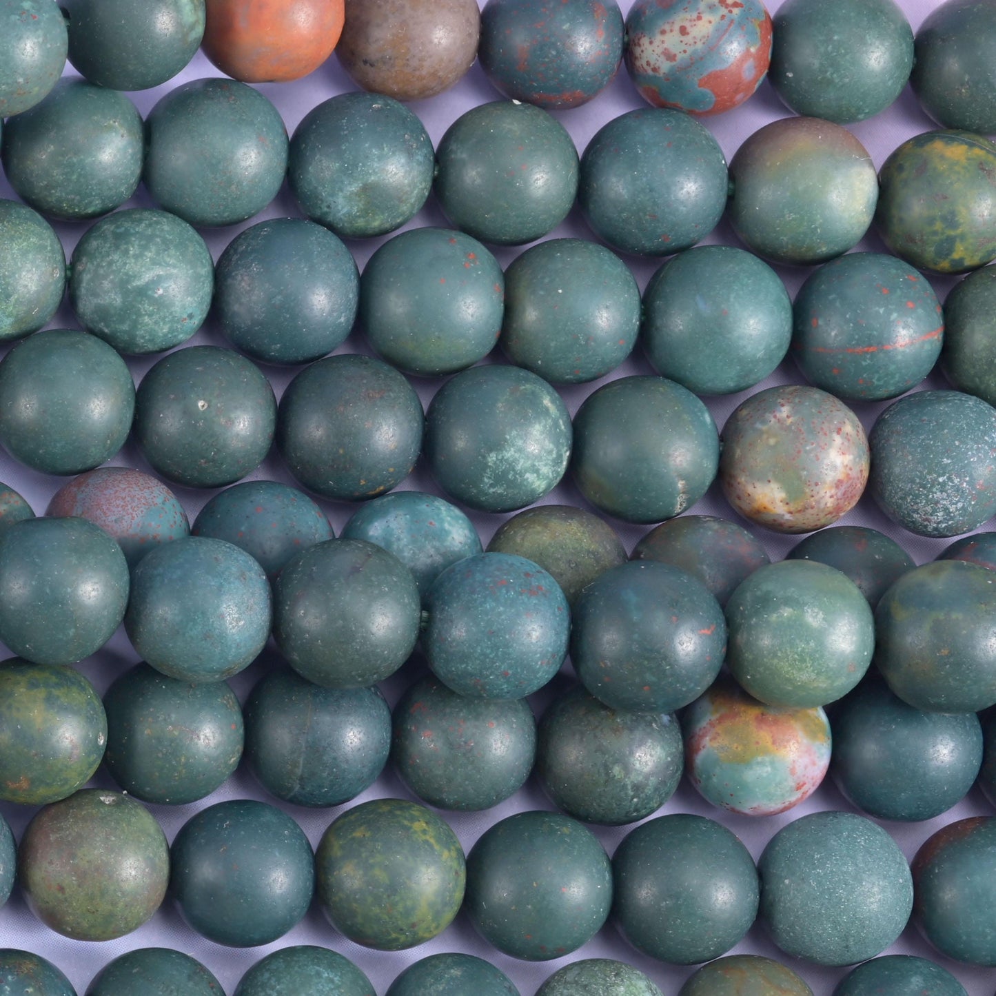Oriental Jasper Matte Round Beads 4mm 6mm 8mm 10mm Jewelry Making 15 Inch Strand