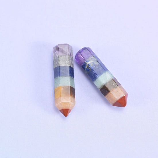 Chakra Crystal Heart Sphere Moon Carving Worry Stone Pocket Stone DIY Jewelry Gifts