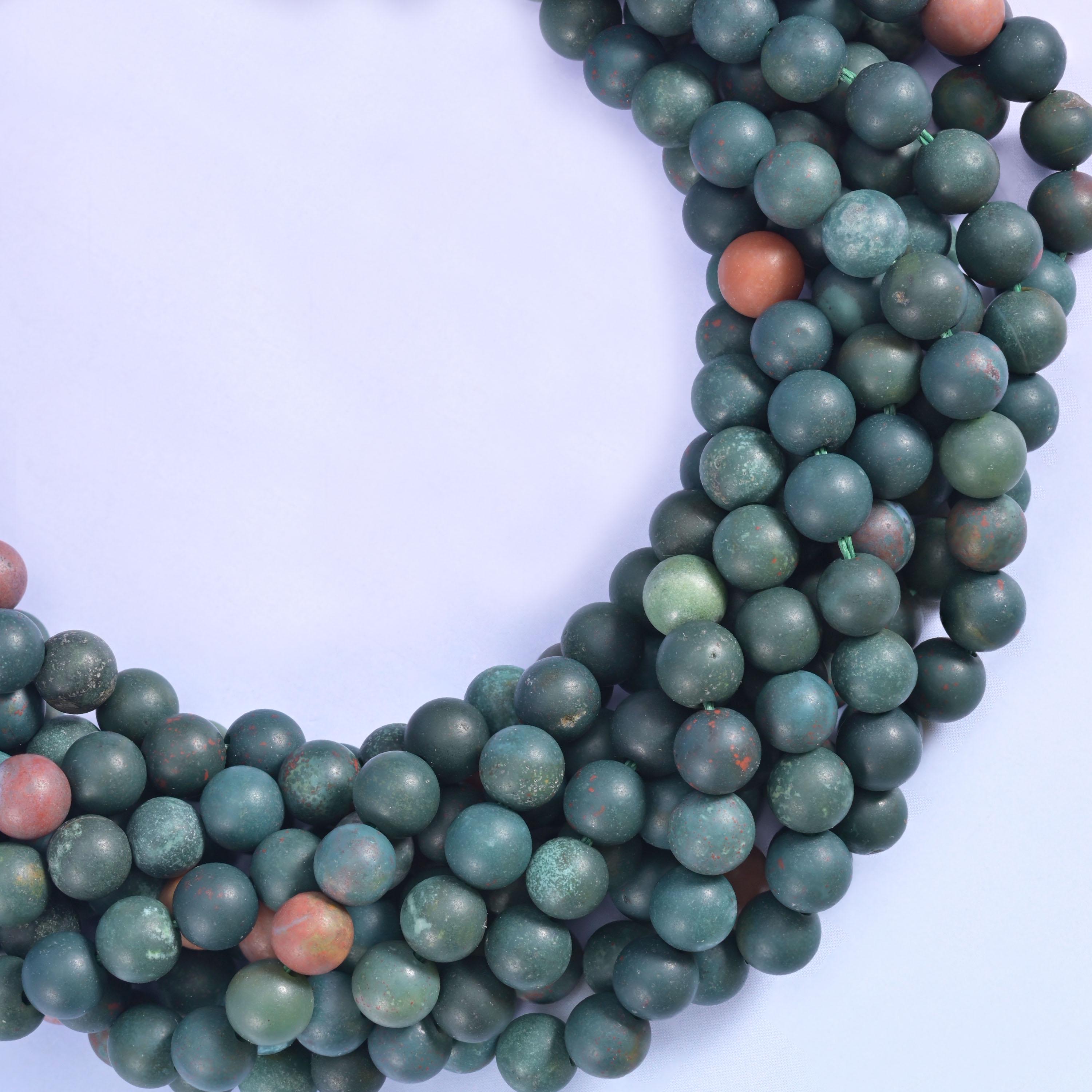 Oriental Jasper Matte Round Beads 4mm 6mm 8mm 10mm Jewelry Making 15 Inch Strand