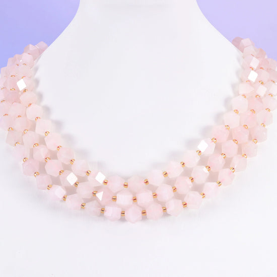 Diamond Rhombus Faceted 8 Sides Beads - Size 10mm - Jewelry Making - 15.5 Inches Strand Length - S7 - Mycrazycrystal