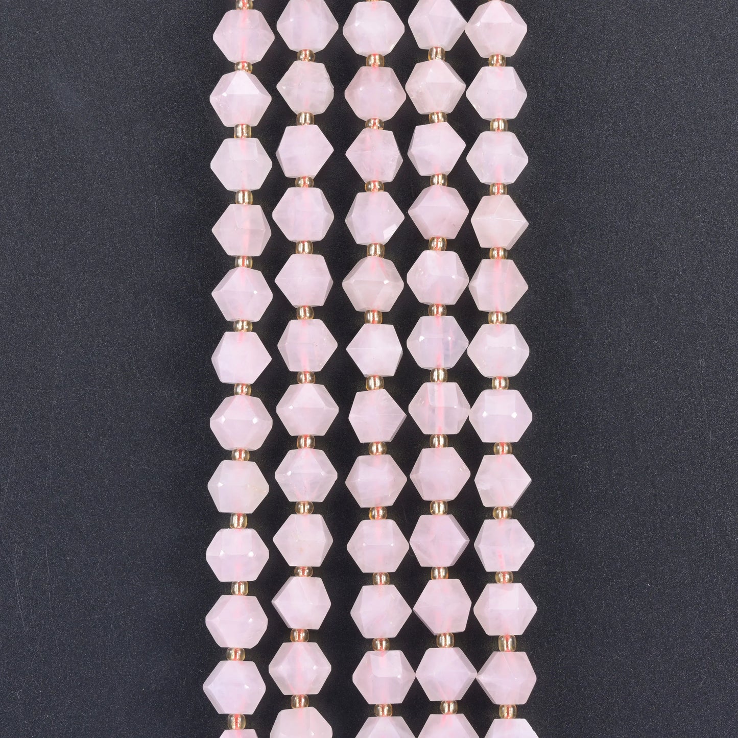 Diamond Rhombus Faceted 8 Sides Beads - Size 10mm - Jewelry Making - 15.5 Inches Strand Length - S7 - Mycrazycrystal