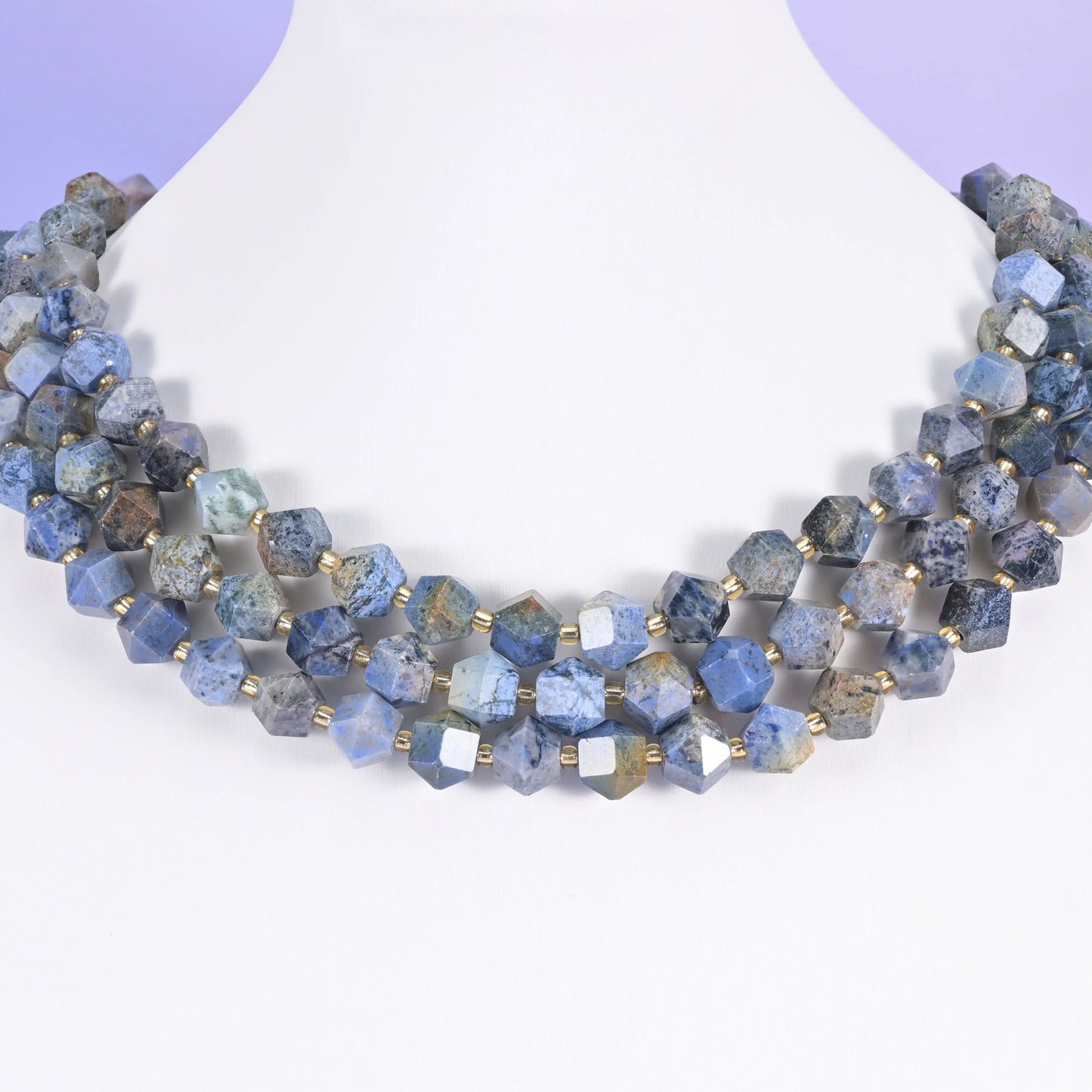10mm Diamond Rhombus Faceted 8 Sides Beads - Jewelry Making - 15.5 Inches Strand Length - S2 - Mycrazycrystal