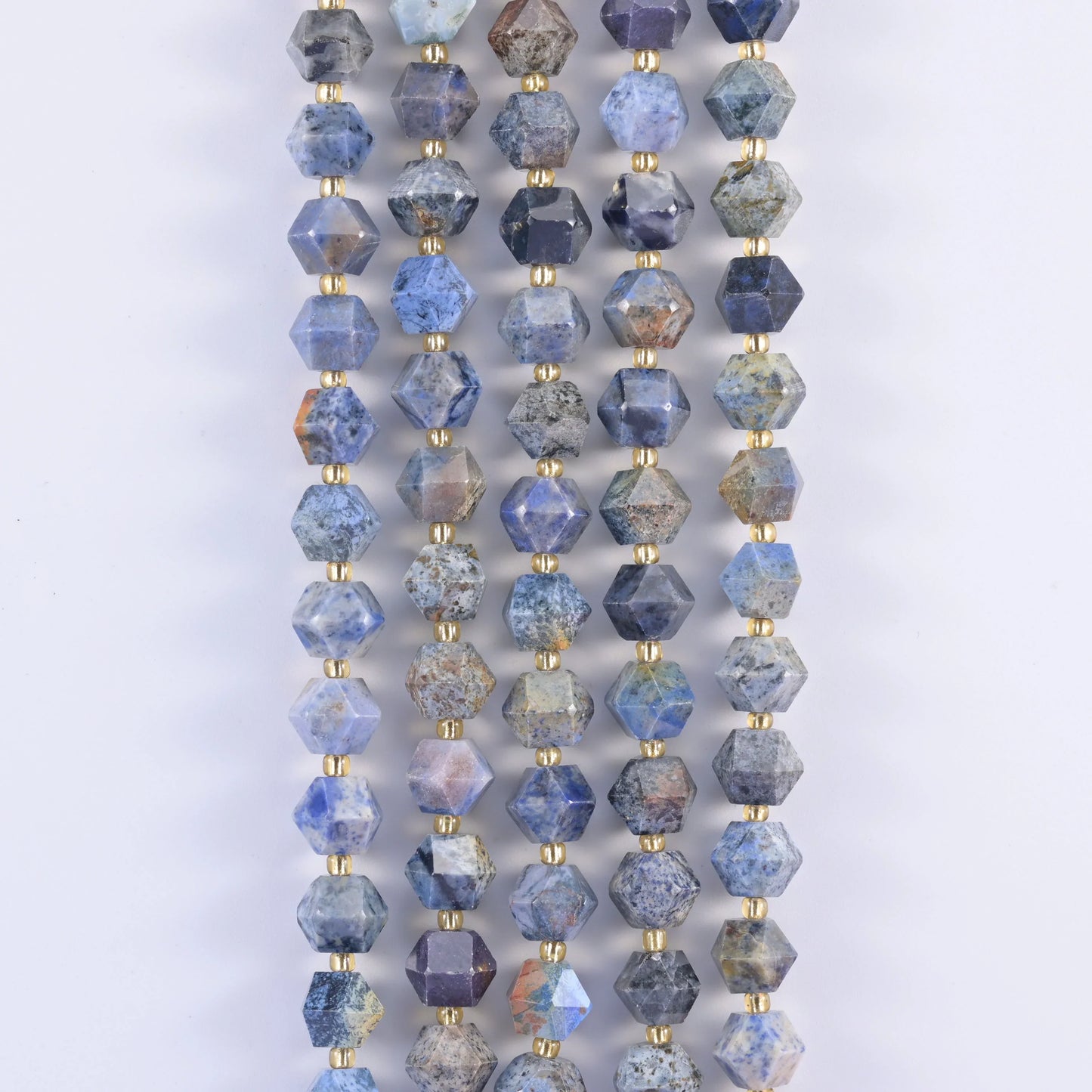 10mm Diamond Rhombus Faceted 8 Sides Beads - Jewelry Making - 15.5 Inches Strand Length - S2 - Mycrazycrystal