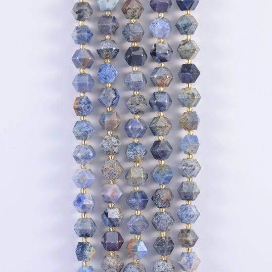 10mm Diamond Rhombus Faceted 8 Sides Beads - Jewelry Making - 15.5 Inches Strand Length - S2 - Mycrazycrystal
