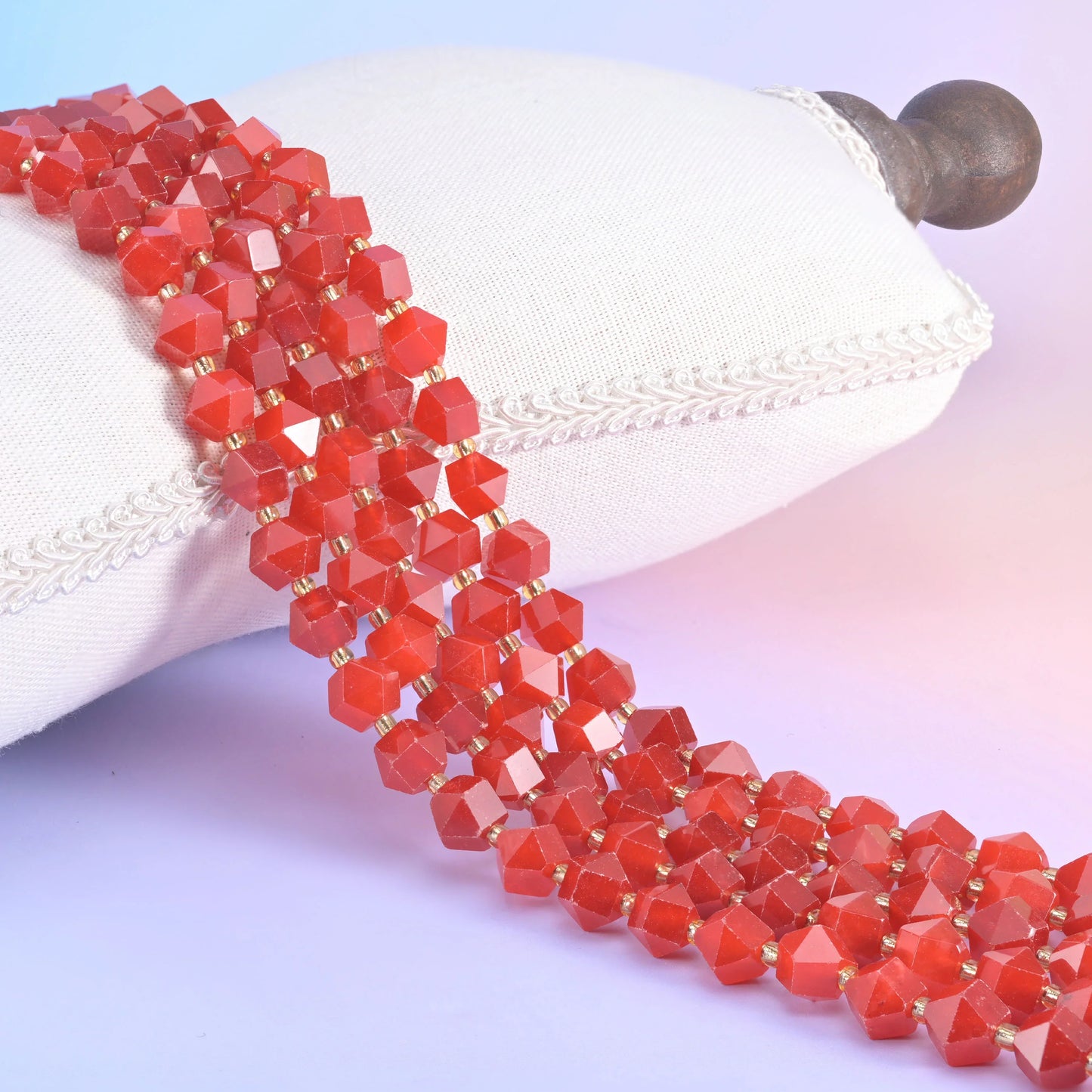 10mm Diamond Rhombus Faceted 8 Sides Beads - Jewelry Making - 15.5 Inches Strand Length - S2 - Mycrazycrystal