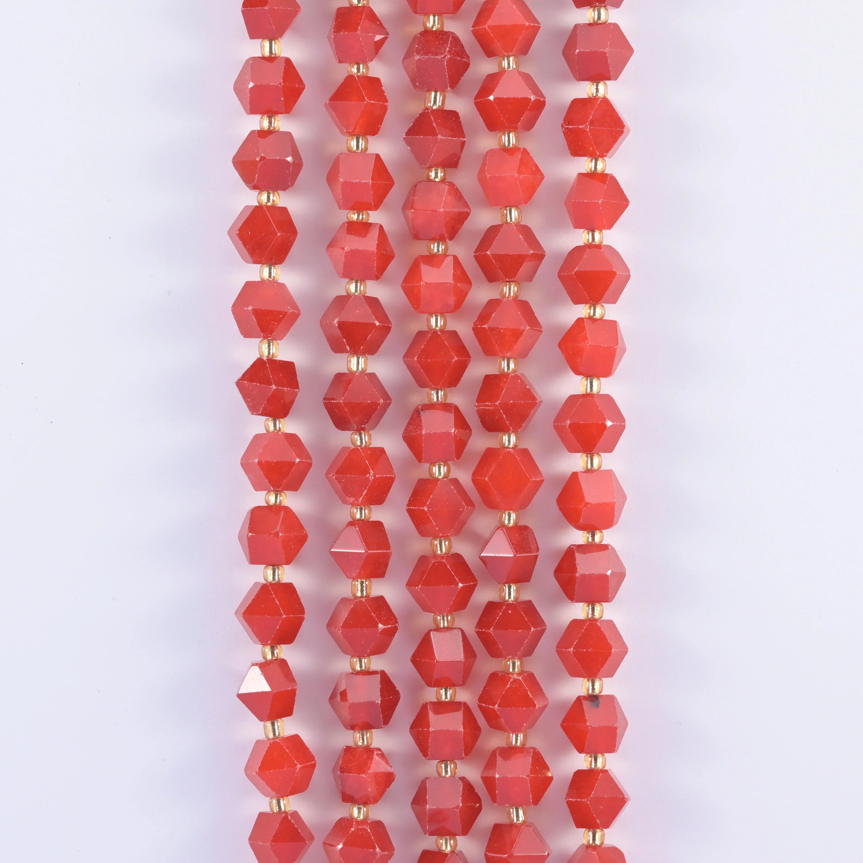 10mm Diamond Rhombus Faceted 8 Sides Beads - Jewelry Making - 15.5 Inches Strand Length - S2 - Mycrazycrystal